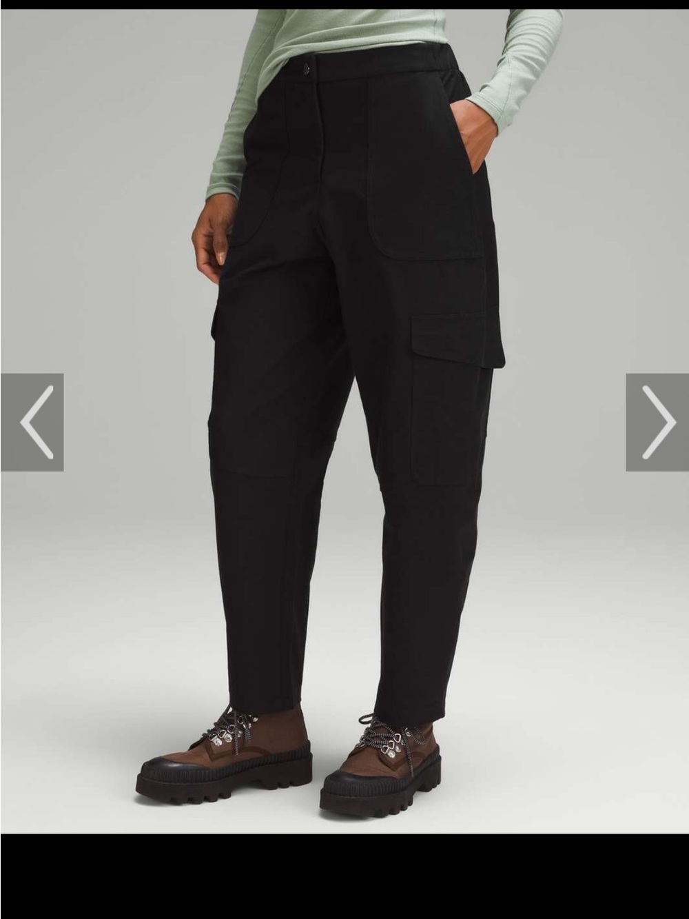 Lululemon Light Utilitech Black Women’s Cargo Pants